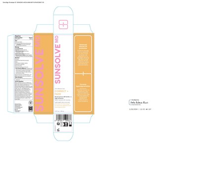 Dosage And Administration (Sunsolve Md Correct Fade Aw V13 Page 1)